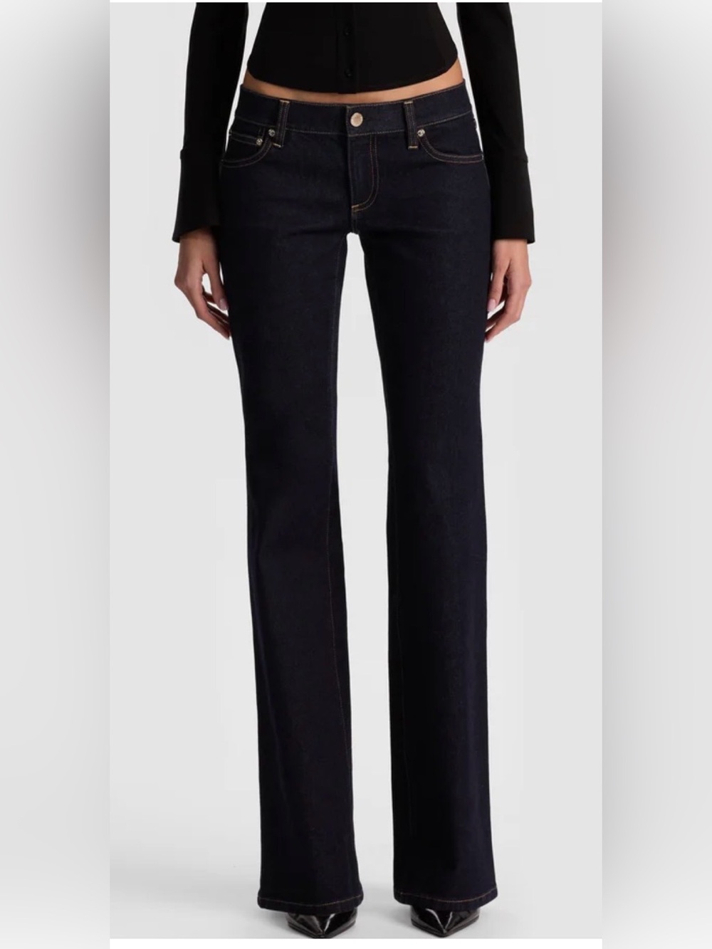 Alice + Olivia Bella Jeans Low-Rise 31 - NWT